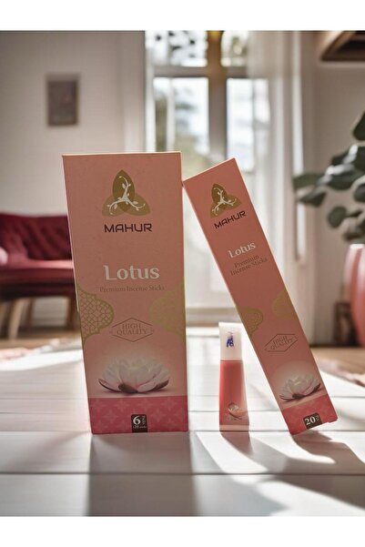 Home weave Lotus Aromalı Çubuk Tütsü Bir Pakette 20 Adet Tütsü Bulunmaktadır.