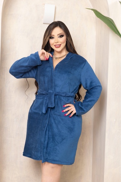 mervemoda Women's Ultrasonic Dressing Gown