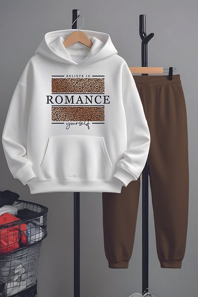 MYADA Set de trening cu imprimeu Belıeve In Romance 22446