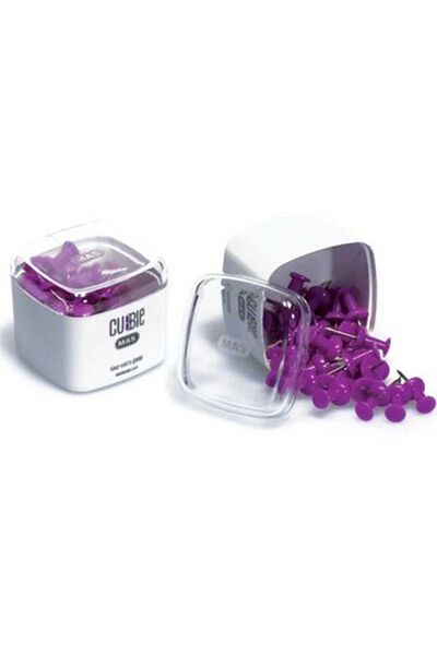 Mas 1262 Cubbie Colorful Map Nail Purple