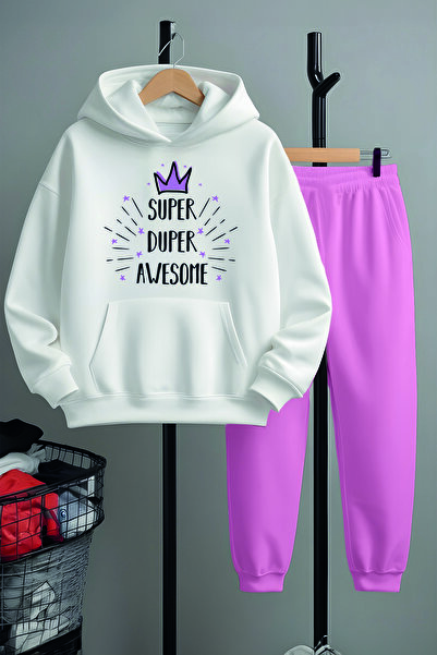 MYADA Супер крутий комплект спортивного одягу з принтом 22437-7