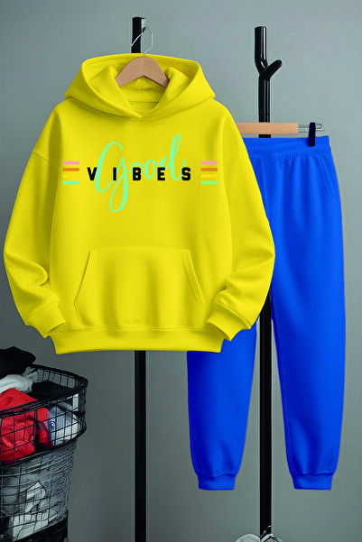 MYADA Good Vibes Štampano donji i gornji deo trenerke set 22435