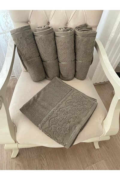 Gohiba High Gradient Jacquard Bath Towel - Thick Absorbent 100% Cotton