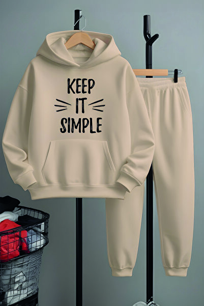 MYADA Nova sezona Keep It Simple Štampano Trenerka set 22437-12