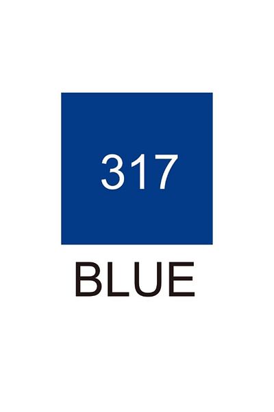 Zig Kurecolor Kc-3000 317 Twin S Marker Bleu