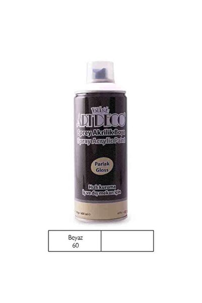 Artdeco Akrilik Sprey Boya 400 ml Beyaz
