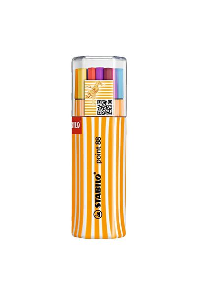 Stabilo Point 88 Twin Pack 20 Color Felt Tip Pen 8820-01