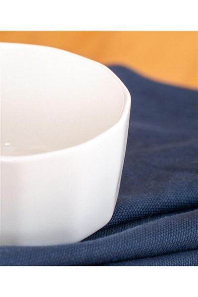 şirin eşyalarım Hexagon Art 6-Piece Porcelain Mini Bowl 7 cm