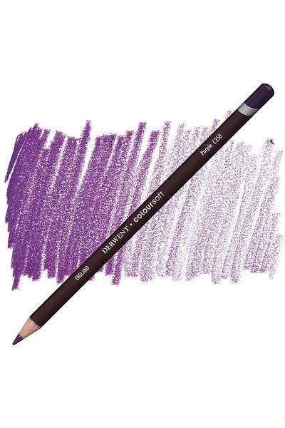 Derwent Coloursoft - Soft Curry Pen - Purple C250