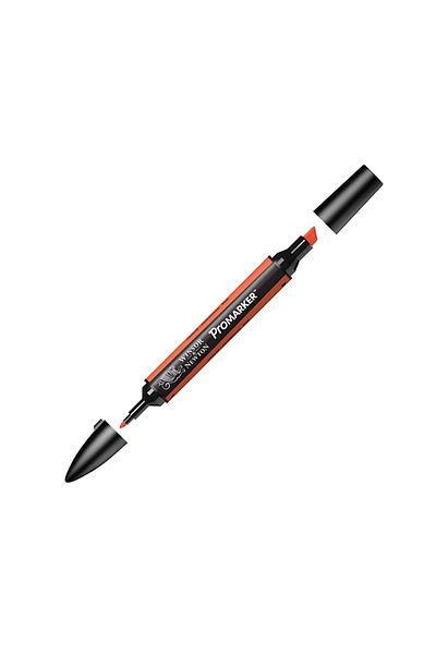 Winsor Newton Promarker Double End Alcohol Based Graphic Drawing Pen Orange 449 (R866)