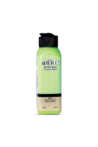 Artdeco Limon Yeşili Akrilik Boya 140ml