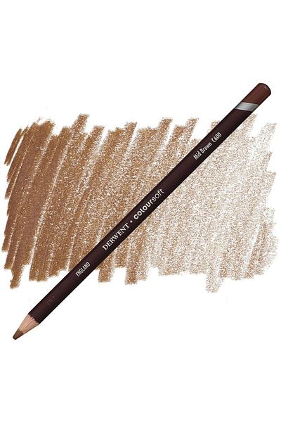 Derwent Coloursoft Professional Dry Paint Pen C600 Mid Brown
