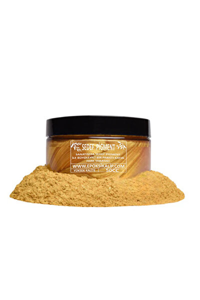cnk craft shop Epoksi Toz Altın Rengi Pigment Boya 50cc 15gr , Epoksi Reçine ...