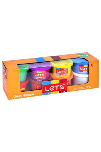 Lets Play Dough 8 Colors 800 Gr