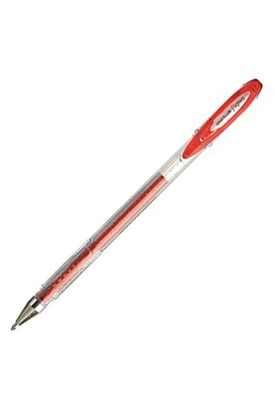 UNİ-BALL Sparkling Um-120sp 1.0 Signo Glitter Ballpoint Pen Red