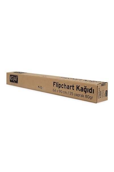 KRAF 703g Flıpchart Kağıdı 25yp 64x90 cm Rulo