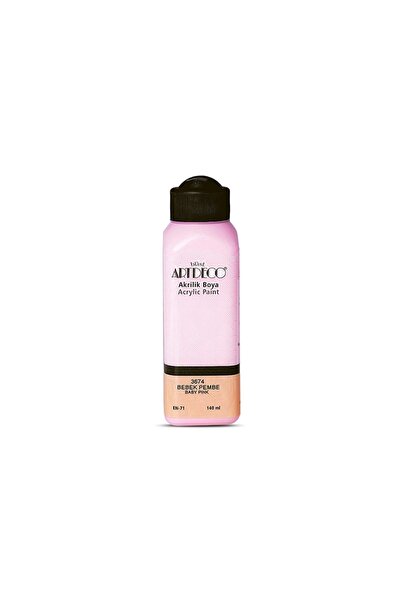 Artdeco Lisans Akrilik Boya 140 ml Bebek Pembe