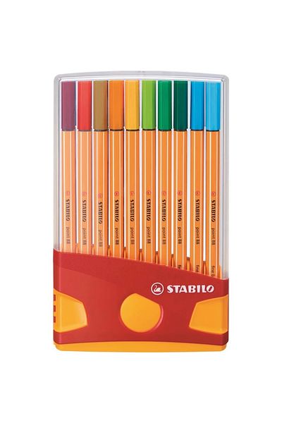 Stabilo Stabılo Point 88 Colorparade 25 Color Felt Tip Pen 8820-03
