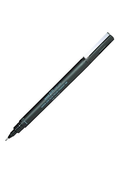 UNİ-BALL Unıball Pin 0.8 Fıne Lıne Acrylic Tip Pen Black