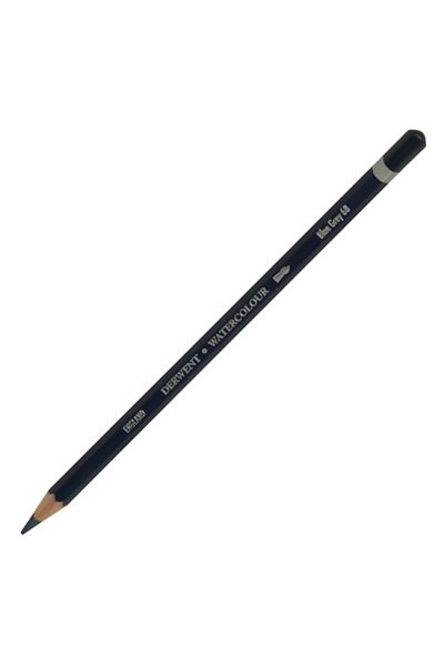 Derwent New Watercolor Pencil - Watercolor Pen - Blue Gray 68