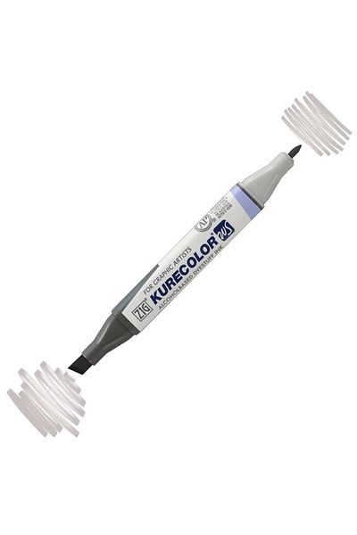 Zig Zig Kurecolor Kc-3000 Co4 Twin S Marker Pen Cool Gray 4