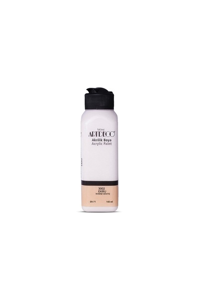Artdeco Akrilik Boya 140 ml. Ekru