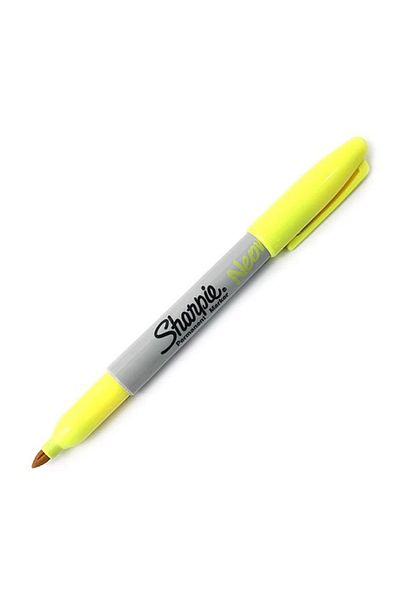 Sharpie Permanent Marker Highlighter Yellow1881076