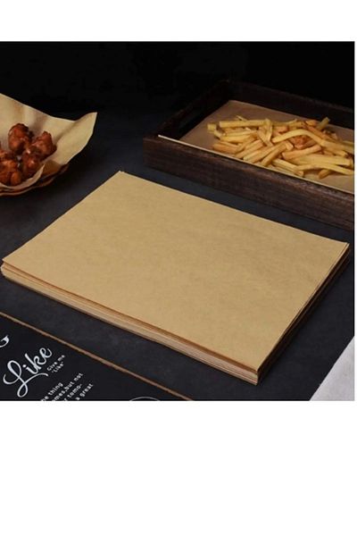 AKCAKESE Ovenable Self-Oil Baking Paper 30X40 Disposable Oven Paper Airfryer Paper