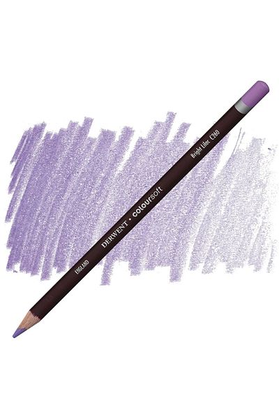Derwent Coloursoft - Soft Curry Pen - Bright Lilac C260