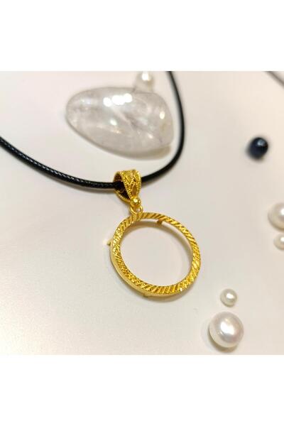 Altınofisi Yarım Altın, Atalira Tam ve Reşat Tam Uyumlu  Çerçeve Kolye Ucu 22 Ayar Altın HD VİDEOLU