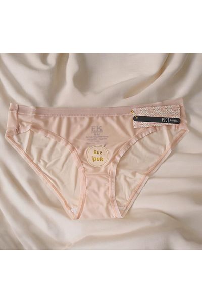 FK Alec Lingerie Ice Silk Fabric Laser Cut Women's Panties Daily Underwear