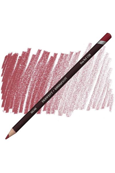 Derwent Coloursoft - Soft Curry Pen - Deep Red C130