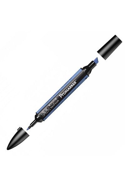 Winsor Newton Promarker Double Ended Alcohol Based Graphic Drawing Pen Cobalt Blue 178 (B637)