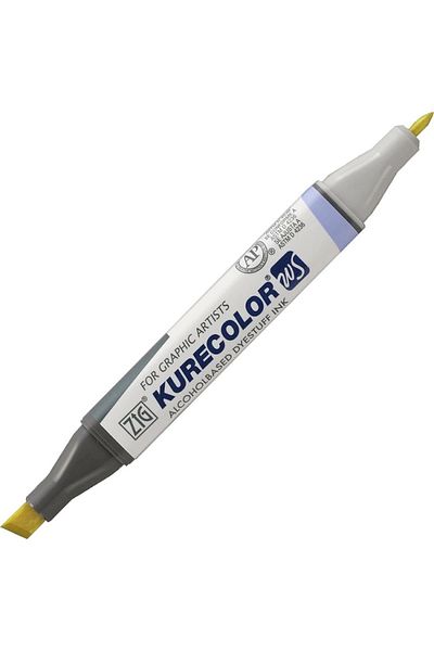 Zig Zig Kurecolor Kc-3000 422 Twin S Marker Pen Cream Yellow