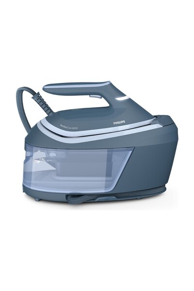 Philips PSG PerfectCare Buhar Kazanlı Ütü 6000 Serisi SteamGlide Taban, OptimalTEMP Teknolojisi, 1,8L