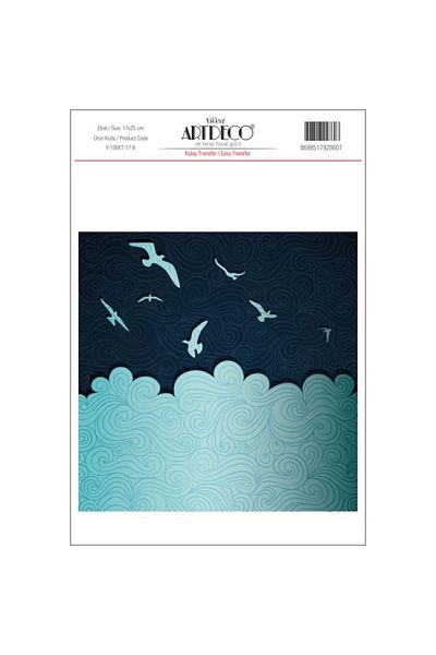 Artdeco Easy Transfer 17x25cm Pattern No:9