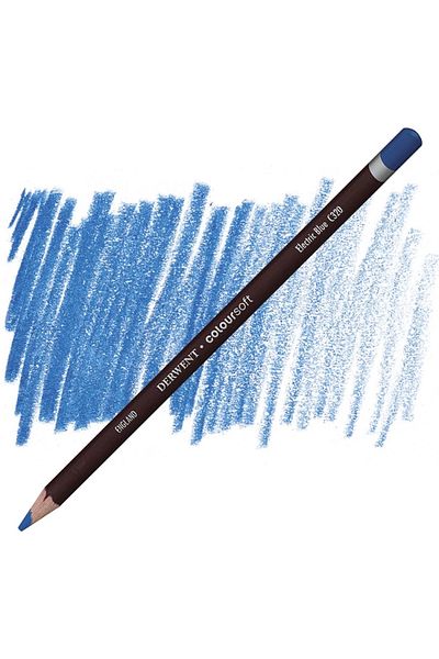 Derwent Coloursoft - Soft Color Pencil - Electric Blue C320