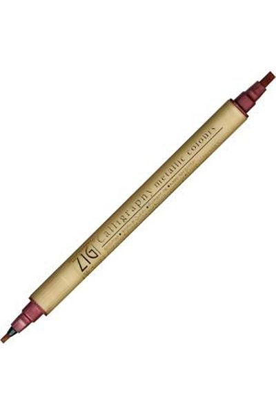 Zig Calligraphy Pen Metallic Red