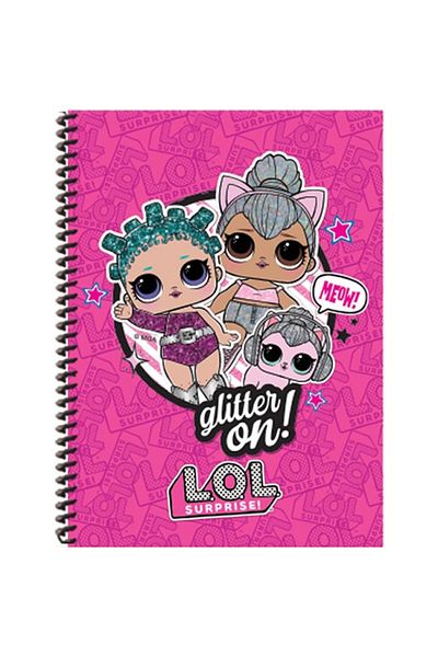 KESKİN COLOR Sharp L.o.l Glass Broken Spiral A6 Memo Pad 80 Yp