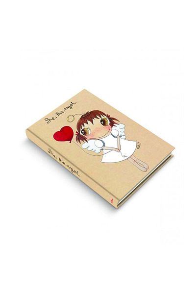 DEFFTER Angel / Nihi Hard Cover A5 Lined Notebook 96 Yp