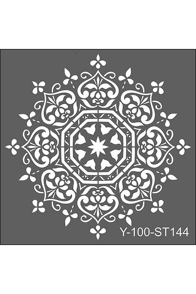Artdeco Stencil 30x30cm Damask Pattern-4 144