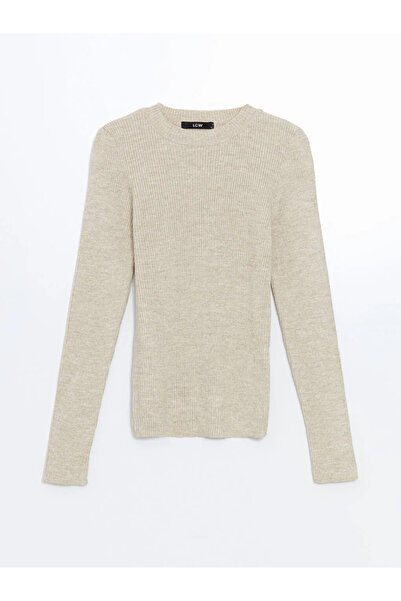 LC Waikiki سترة تريكو نسائية ذات ياقة حجرية