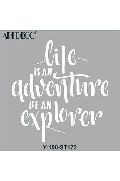 Artdeco Stencil 30x30cm One Wish 172