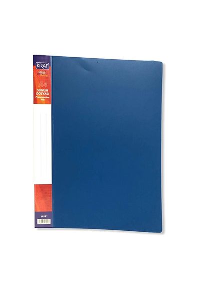 KRAF F80ak Presentation File 80 Pieces Blue