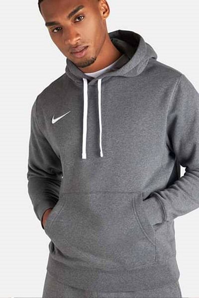 Nike Ανδρικό φούτερ M Flc Park20 Po Hoodie Cw6894-071-γκρι