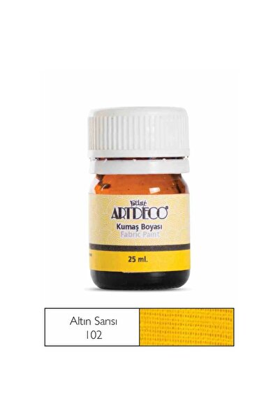 Artdeco Kumaş Boyası 25 Ml. Altın Sarısı Y-010a-102