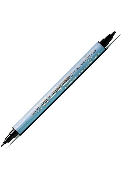 Zig Zig Calligraphy Pen Gray Tc-3100