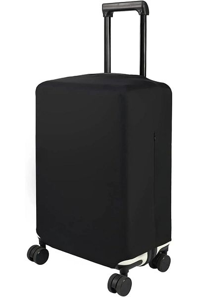 Trink Çanta Suitcase and Luggage Cover - Lycra Flexible Fabric - Black