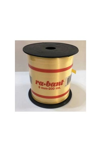 rabant Ra-band Raffia 8mmx200m Yellow