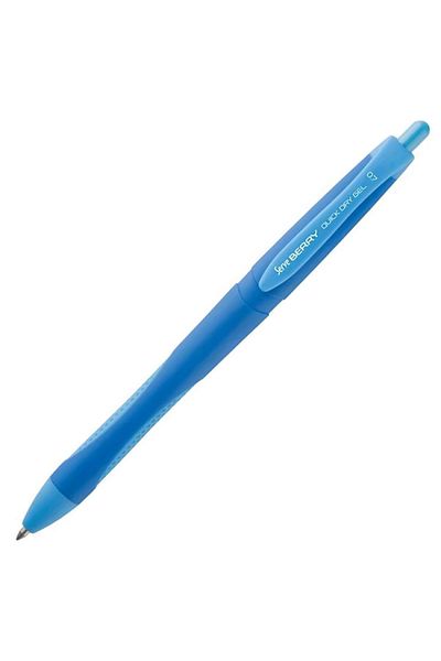 Serve Blue Berry Gel Ballpoint Pen - 0.7 Mm
